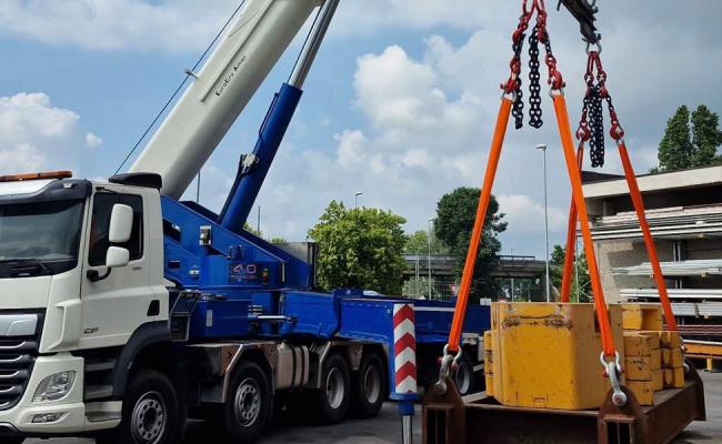 Slingbars for petrochemical plant