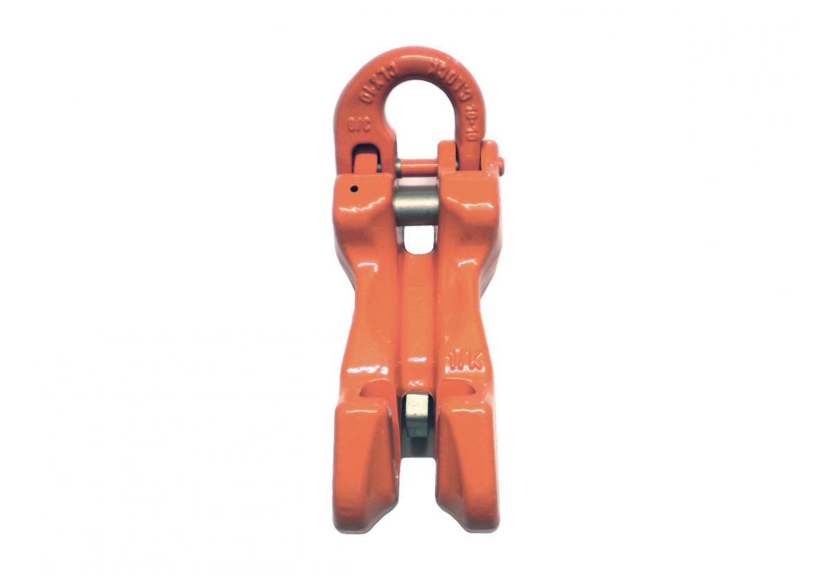 CLEVIS GRAB HOOK WITH SEMI-CLIP