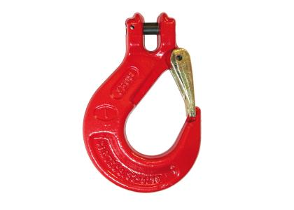 CLEVIS SLING HOOK WITH SAFETY LATCH