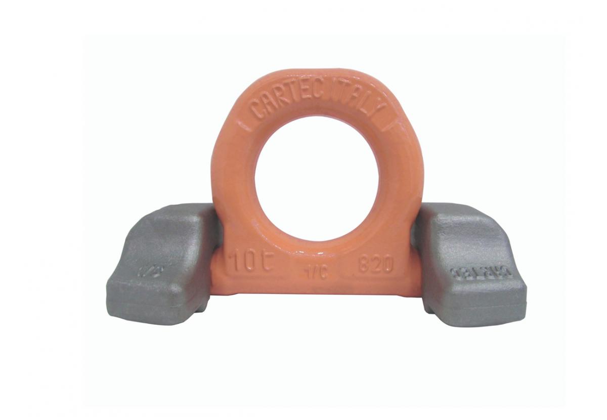 LIFTING RING WELD-ON TYPE DOUBLE BASE