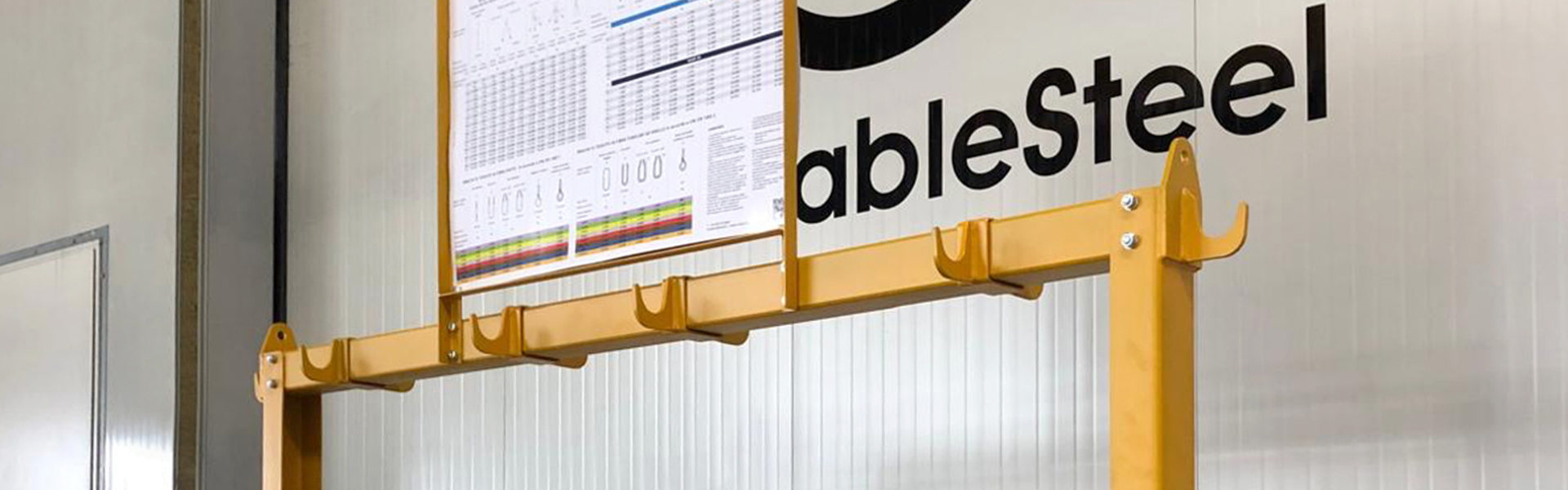 Rastrelliera per le attrezzature di sollevamento: ordine, sicurezza ed efficienza