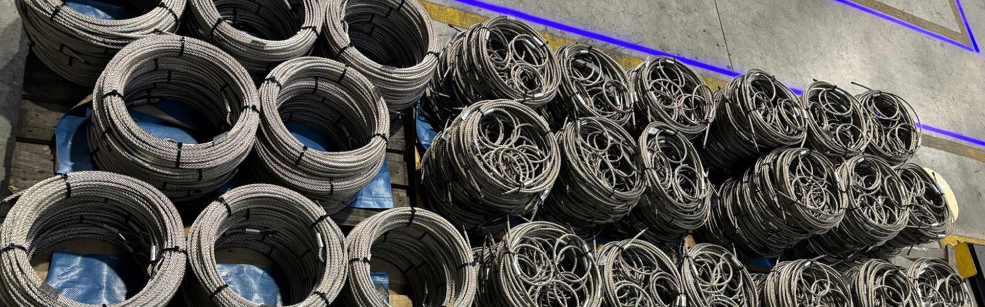 Rotoli di fune per il settore linee vita